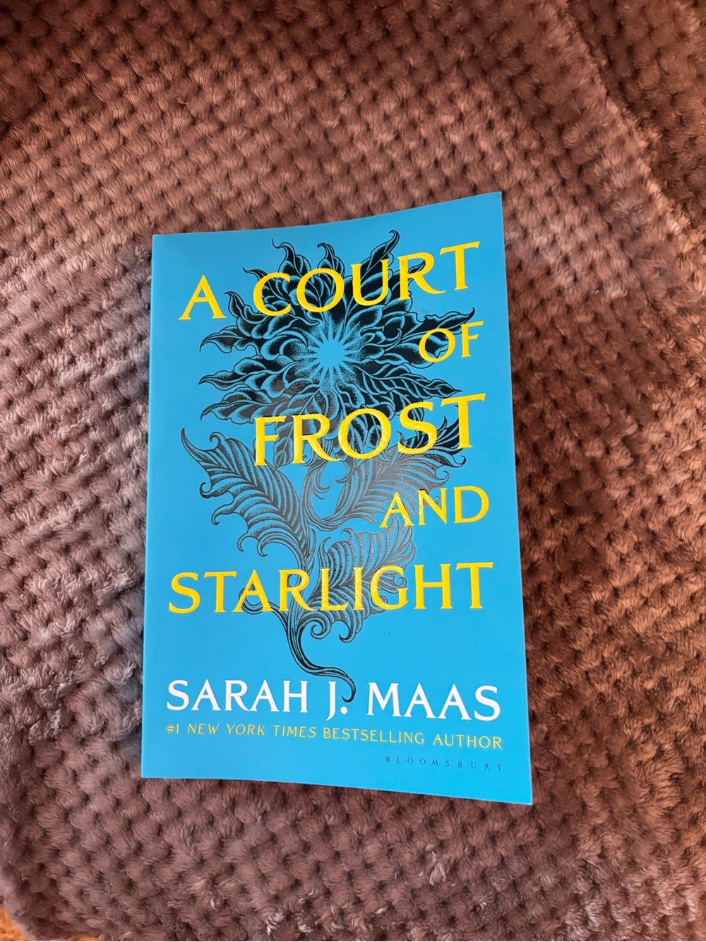 "A Court of Frost and Starlight" - Blue Paperback